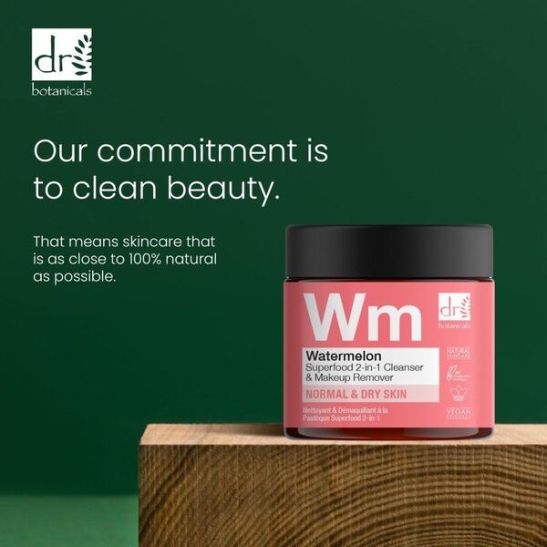 Dr Botanicals Watermelon Cleanser 60ml - British product