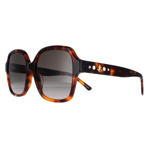 Jimmy Choo Rella sunglasses dark Havana brown gradient - British product