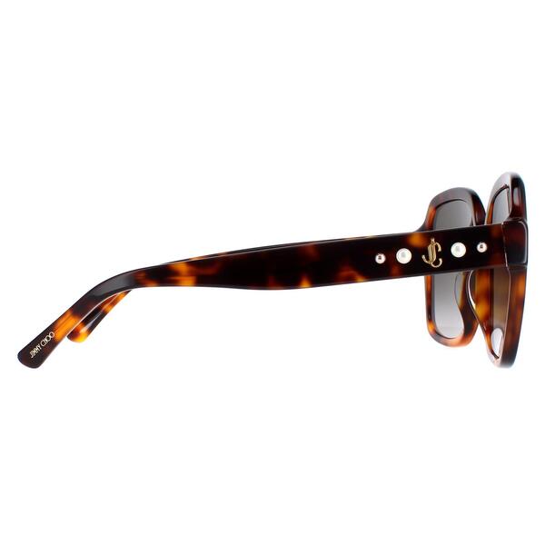 Jimmy Choo Rella sunglasses dark Havana brown gradient - British product