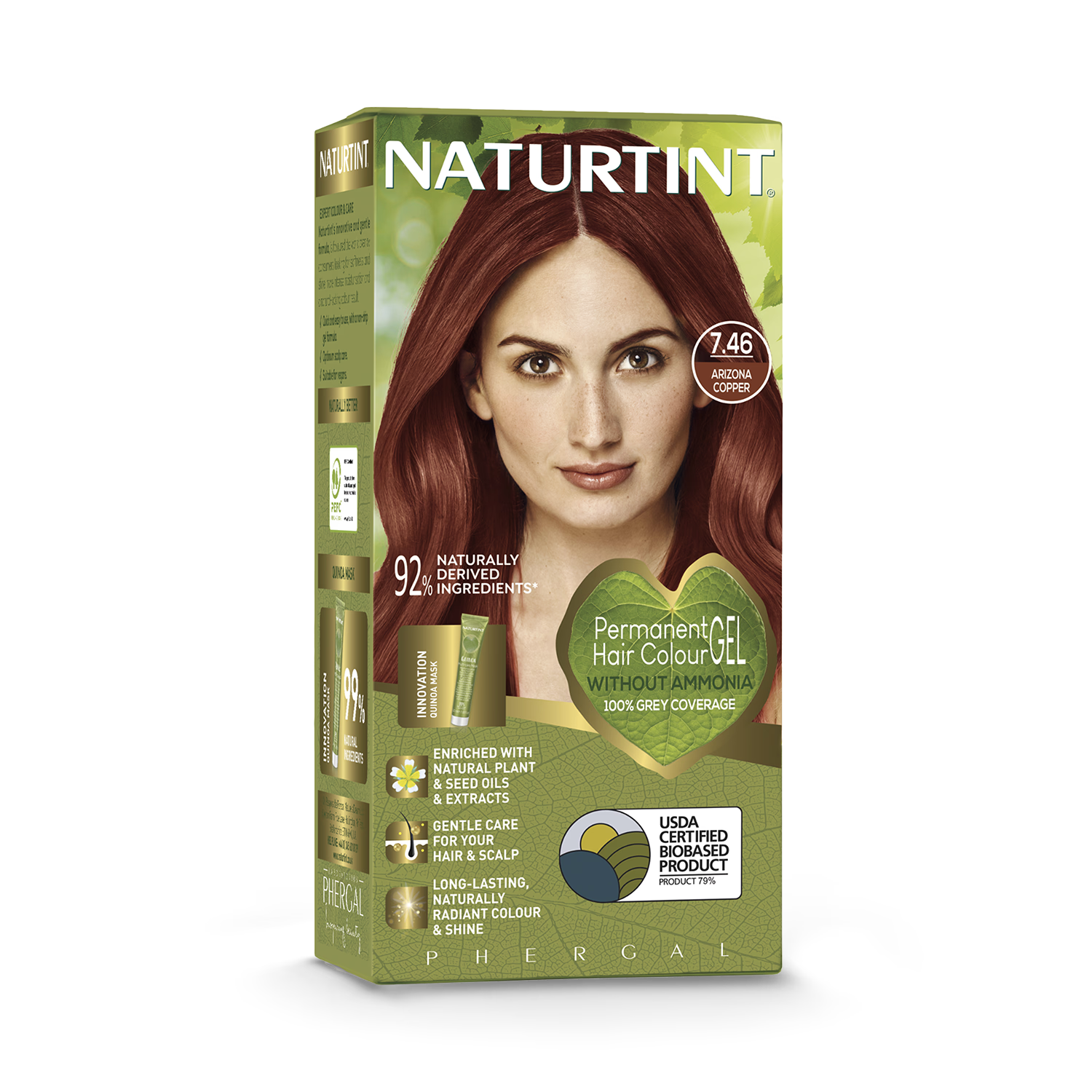 Naturtint permanent hair colour Arizona Copper, UK version
