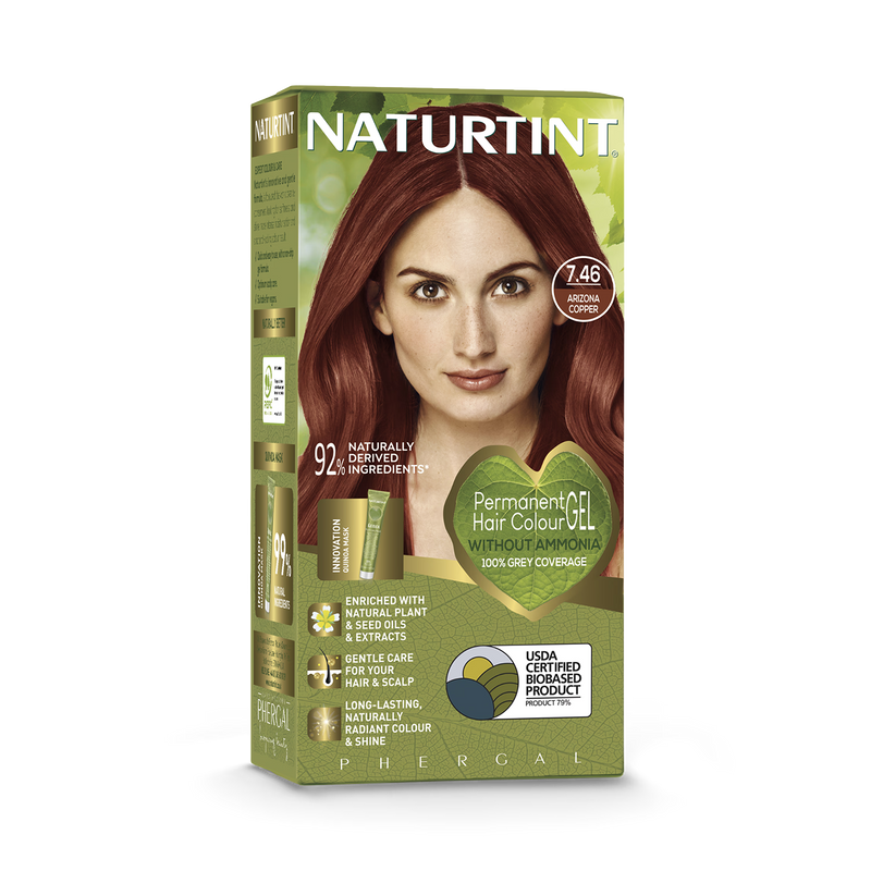 Naturtint permanent hair colour Arizona Copper, UK version