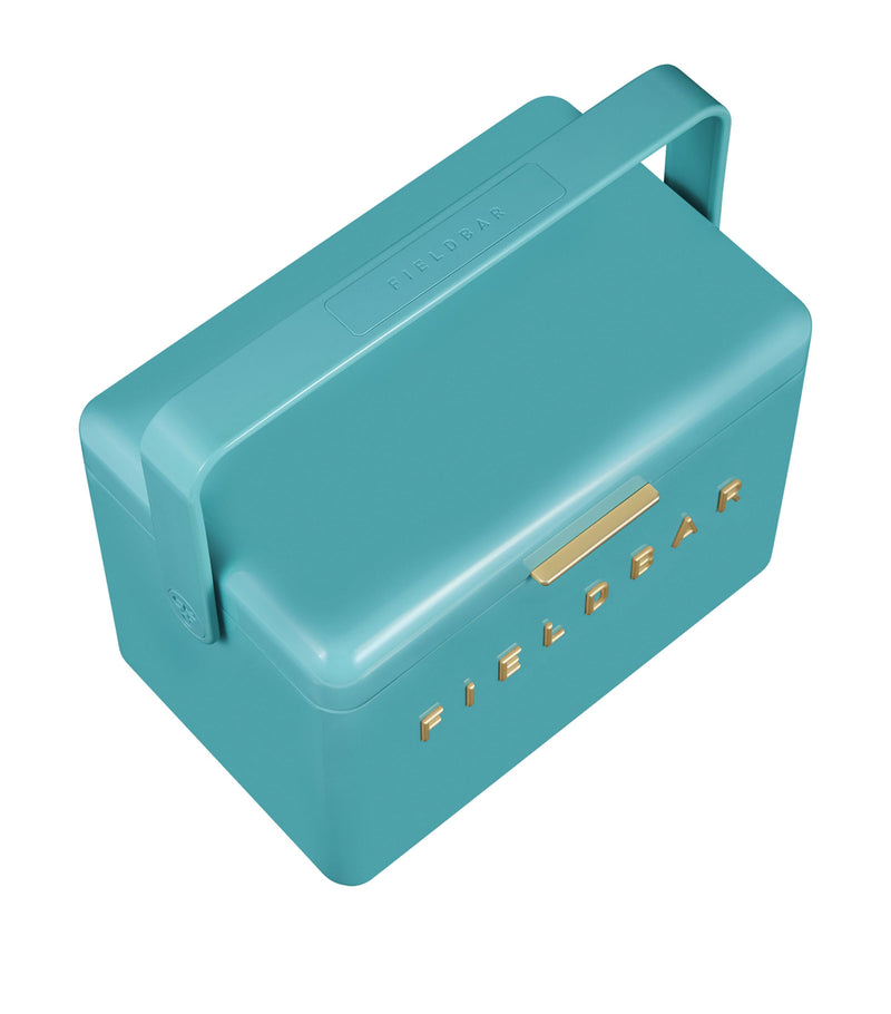 Fieldbar Mini Bar Cooler Box with Leather Sling 4L - British product