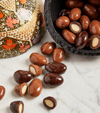 Farhi chocolate-coated almond bonbonnière 130g - British product