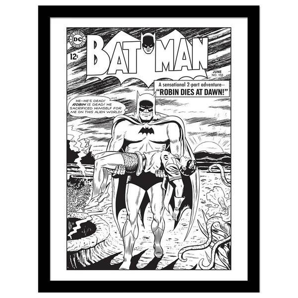 DC Comics Batman Robin Dies At Dawn comic cover print, UK version