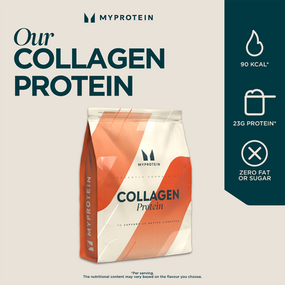 Myprotein Hydrolysert Kollagenpeptid Vanilje 1kg