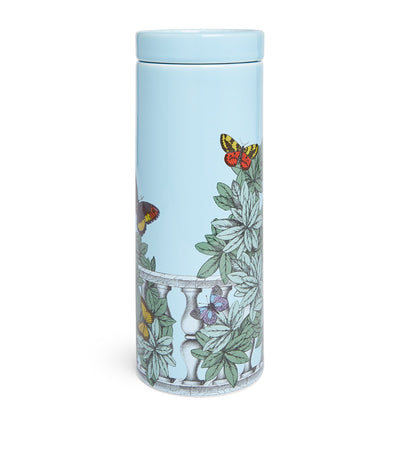 Fornasetti Tall Farfalle e Balaustra Giardino Segreto Ceramic Scented Candle 800g