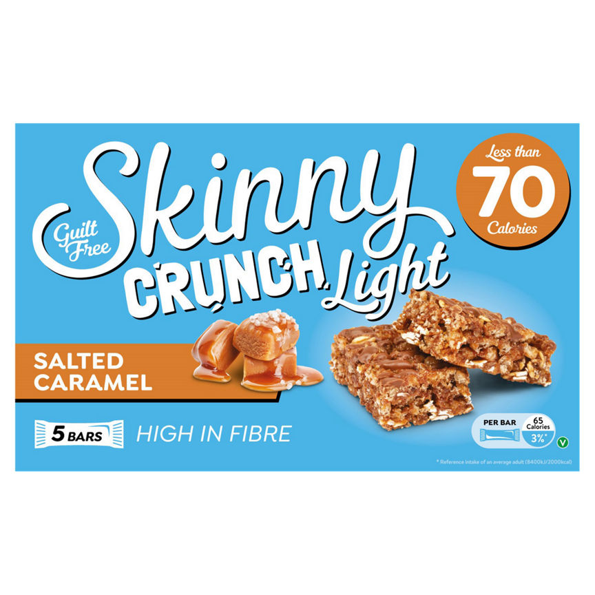 Skinny Crunch Light Salted Caramel Bars