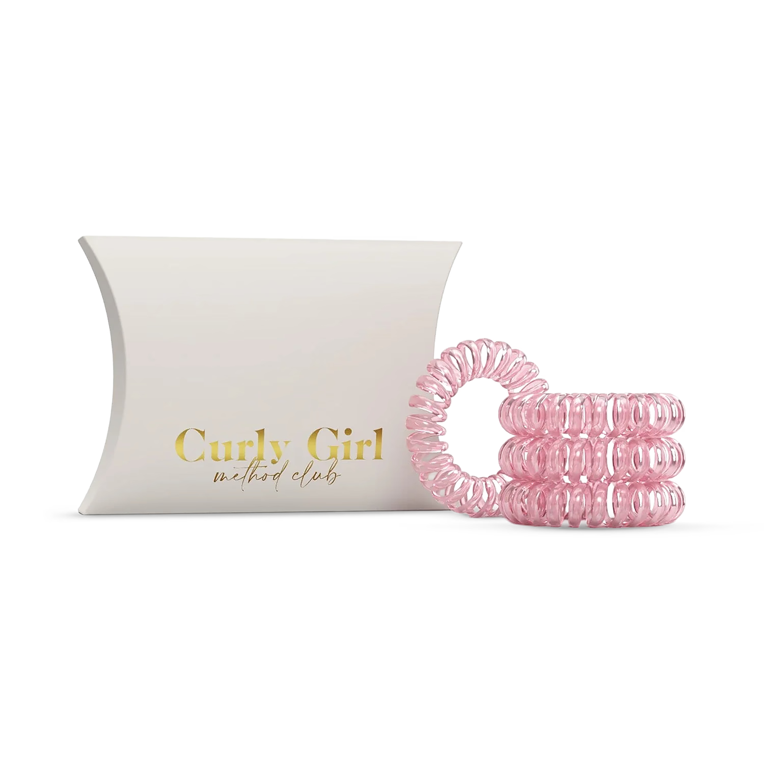 CGMC no-crush coiled hair bands for curls - British product