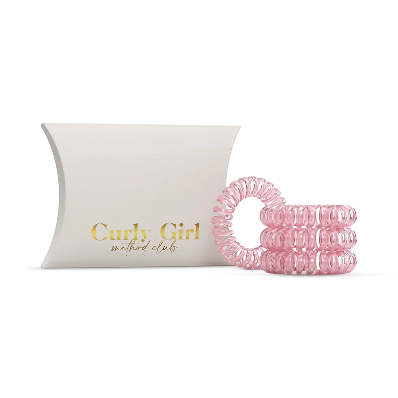 CGMC no-crush coiled hair bands for curls - British product