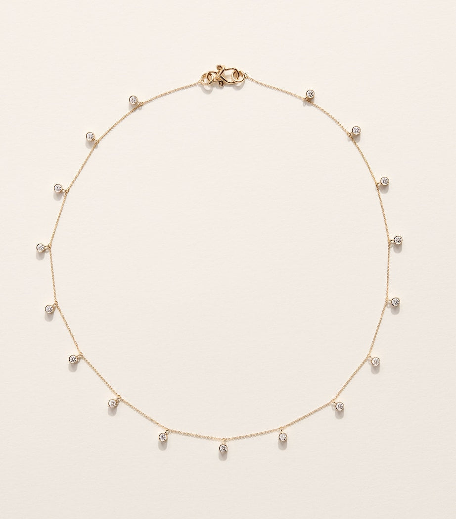 Collier de diamants Lou of the Valley Sophie Bille Brahe 40cm, importé du Royaume-Uni