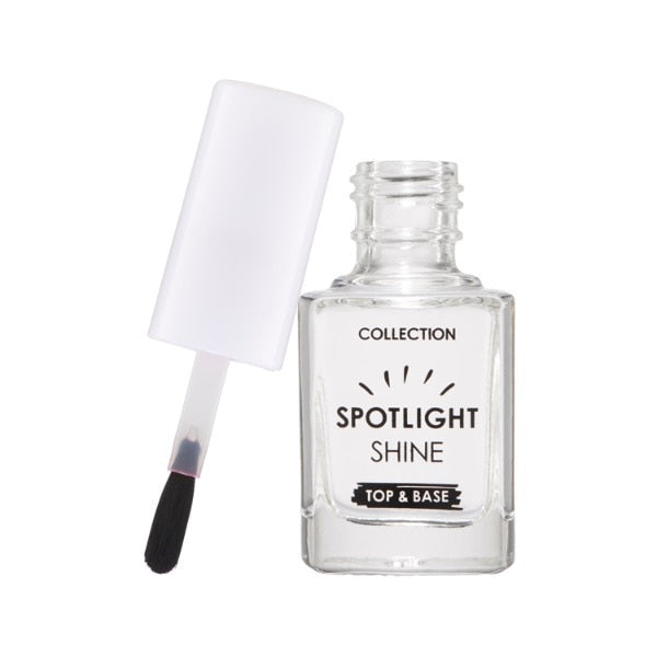 Collection Spotlight Shine Nail Polish Top & Base Coat GOODS Superdrug   