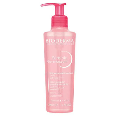 Superdrug Bioderma Sensibio Soothing Face Wash Sensitive Skin 200ml Cleansing Gel- Buy online at McGrocer