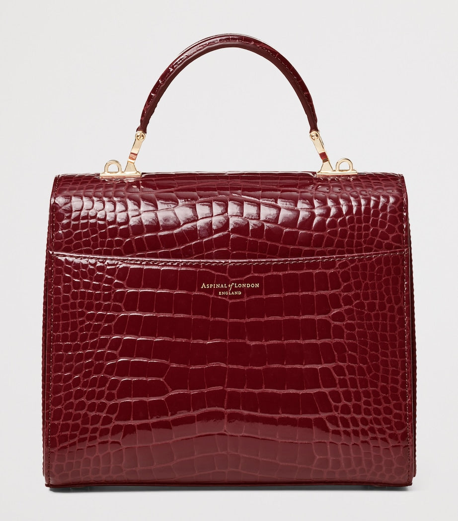 Aspinal of London Mayfair top-handle bag - British product