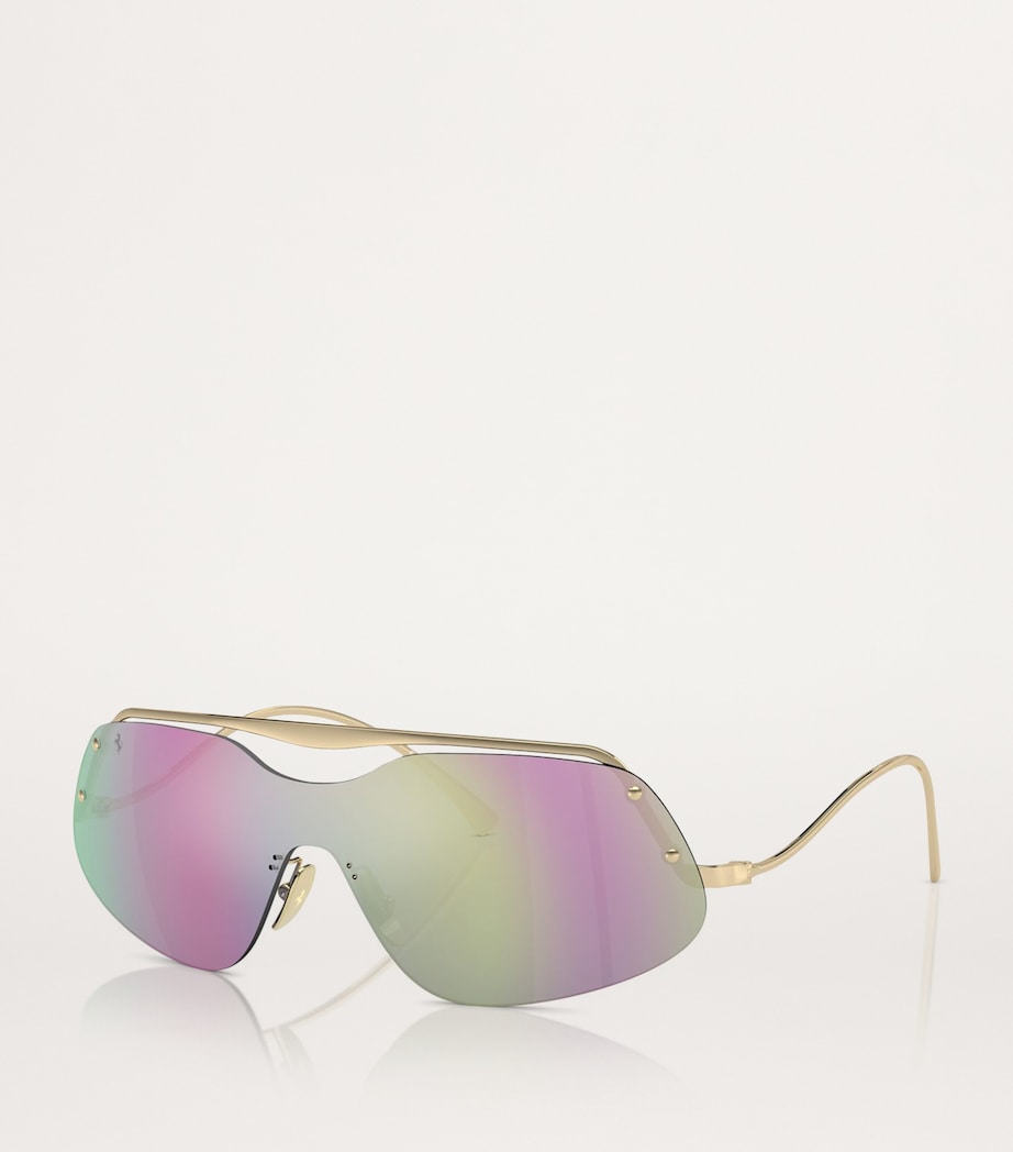 Ferrari Metal FH1007 Sunglasses with high-performance lenses, UK version