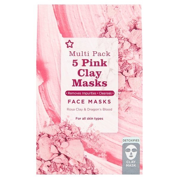 Superdrug Pink Clay Face Mask 15ml