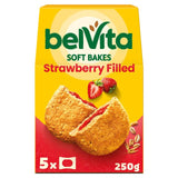 Belvita Strawberry Soft Bakes Breakfast Biscuits   5 x 40g GOODS M&S   