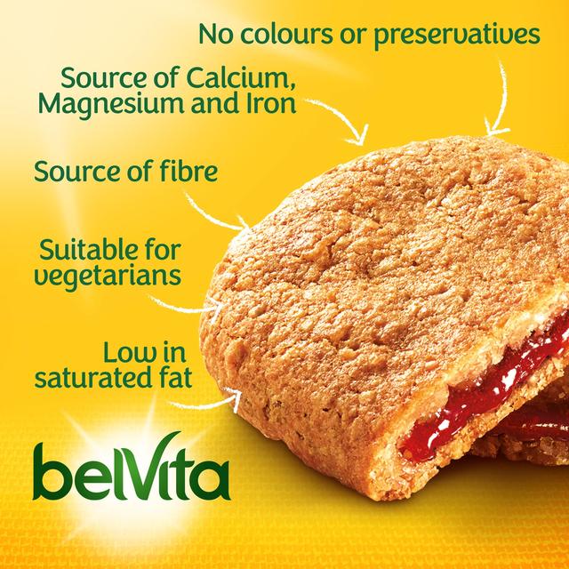 Belvita Strawberry Soft Bakes Breakfast Biscuits   5 x 40g