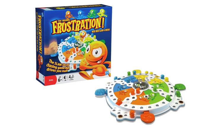 Hasbro Frustration board game with pop-o-matic dice, UK version
