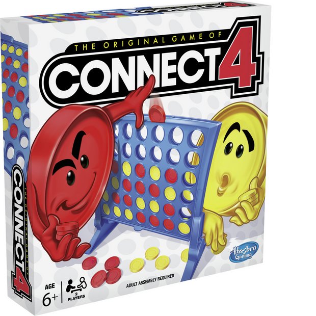 Hasbro Connect 4 grid board game, UK version