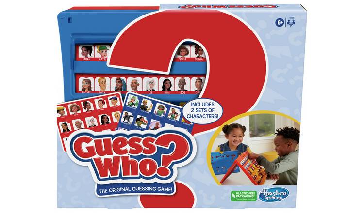 Hasbro Guess Who board game, UK version