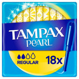 Tampax Pearl Regular Tampons Applicator x18 GOODS Sainsburys   