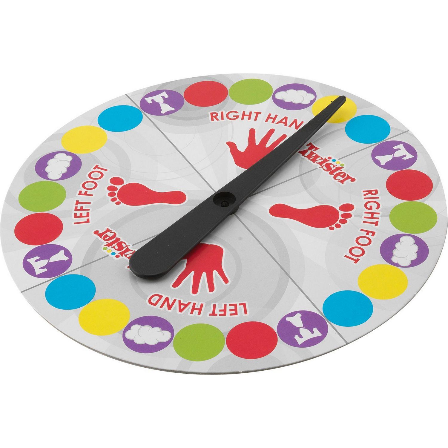 Hasbro Gaming Twister board game colourful mat, imported from the UK
