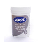 Valupak Vitamins Calcium 400mg & Vitamin D 2.5ug Tablets    30 per pack GOODS M&S   