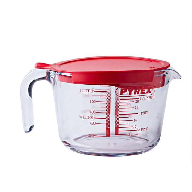 Pyrex Jug with Lid 1L GOODS M&S   