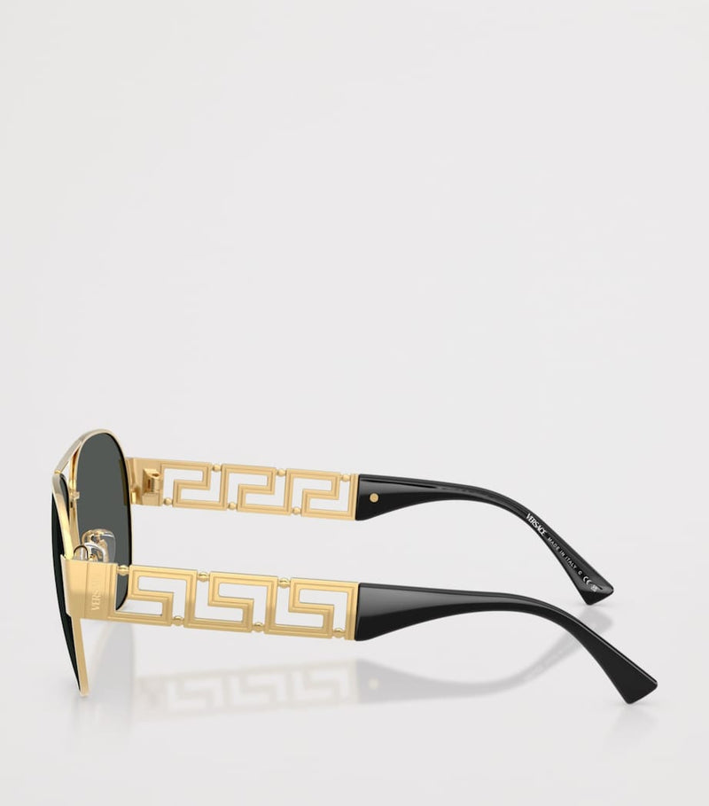 Versace metal pilot sunglasses VE2289 (British brand)