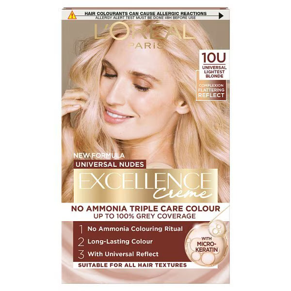L'Oreal Paris Excellence Crème Universal Nudes 1U Permanent Hair Colour