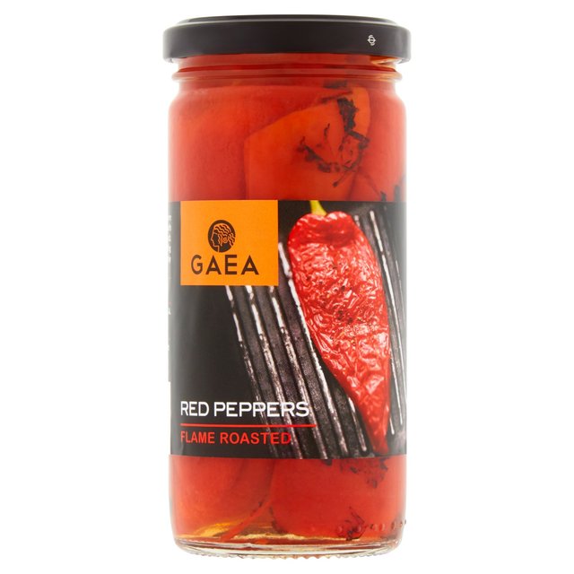 Gaea Red Peppers Flame Roasted   290g GOODS M&S   