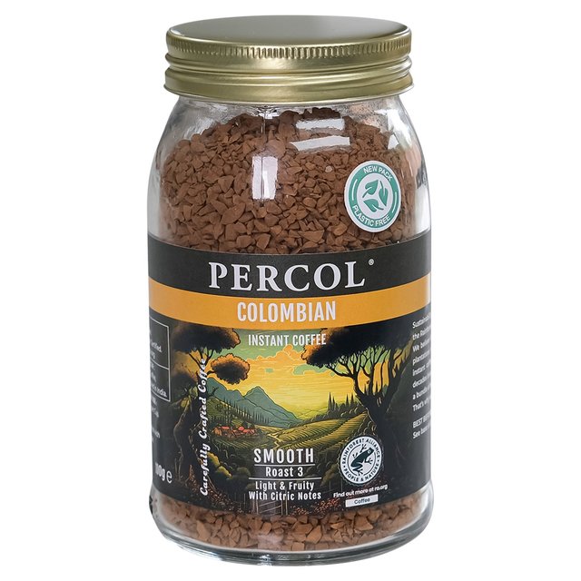 Percol Colombian Instant Coffee   100g