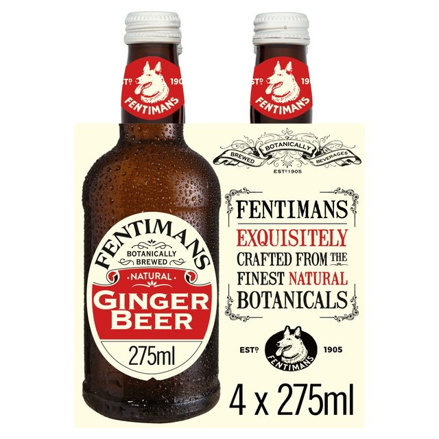 Fentimans Ginger Beer   4 x 275ml GOODS M&S   