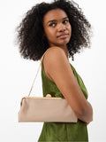 Accessorize nude clip frame clutch bag (British brand)