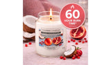 Yankee Candle medium scented candle Pomegranate Coconut - British product
