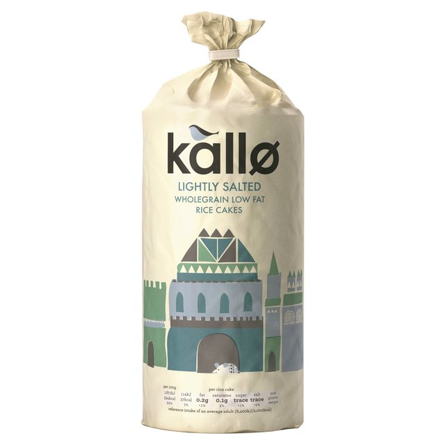 Kallo Lightly Salted Wholegrain Rice Cakes   130g GOODS M&S   