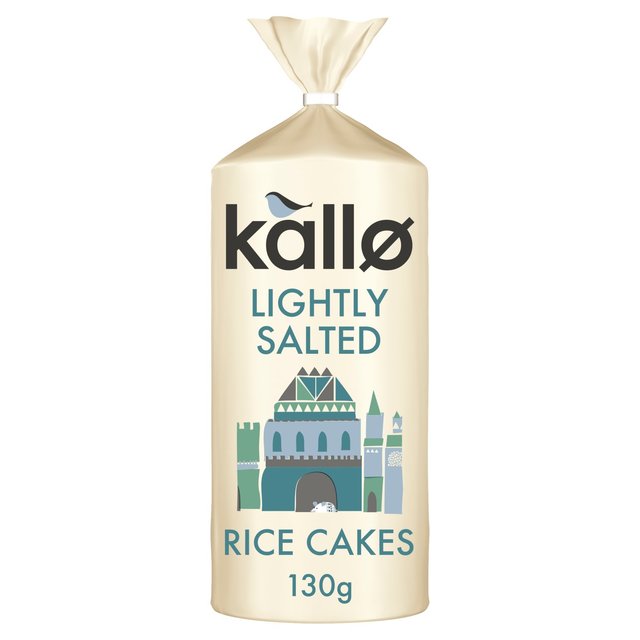 Kallo Lightly Salted Wholegrain Rice Cakes   130g GOODS M&S   