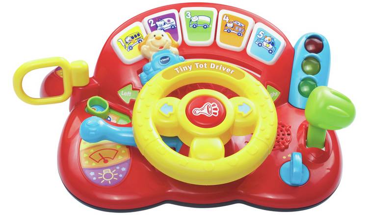 Vtech TinyTot Driver steering wheel toy, UK version