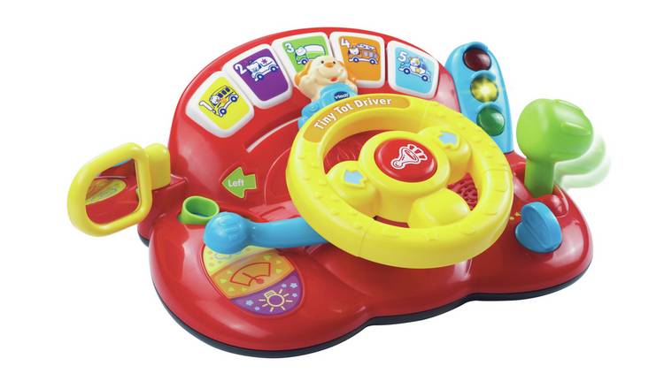 Vtech TinyTot Driver steering wheel toy, UK version