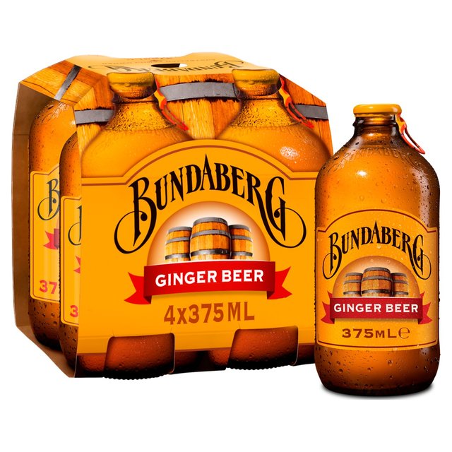 Bundaberg Australian Ginger Beer   4 x 375ml GOODS M&S   