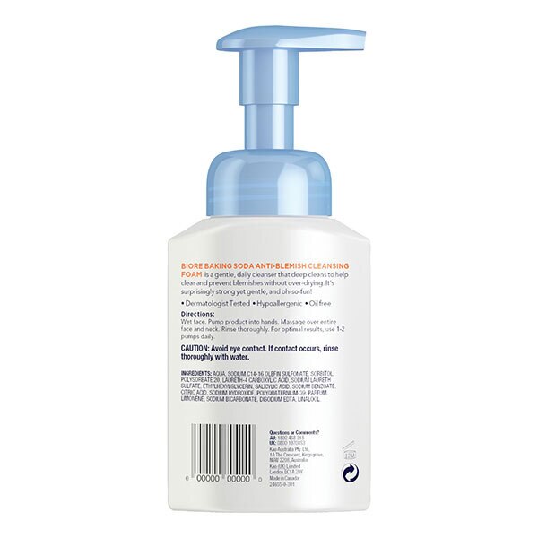 Biore Baking Soda Foam Cleanser 200ml GOODS Superdrug   