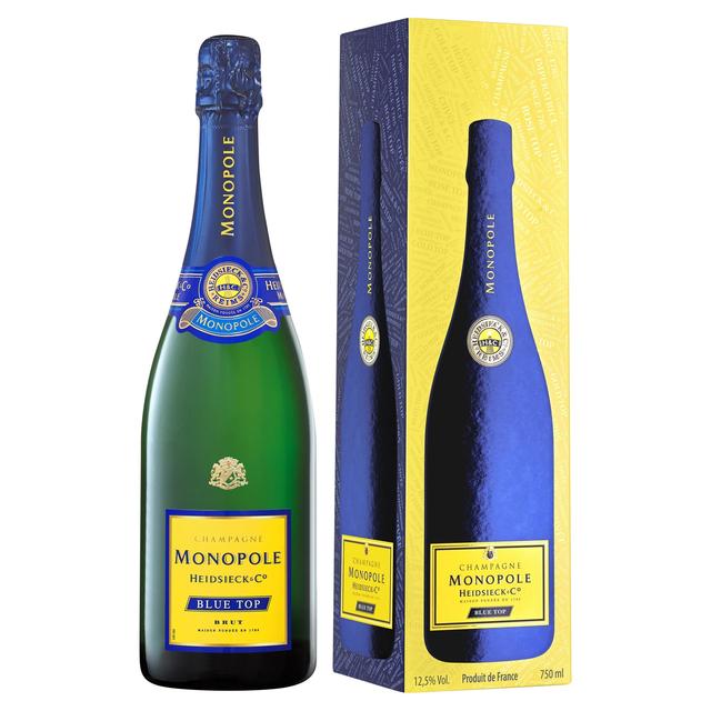 Heidsieck Monopole Blue Top Brut NV Gift Box   75cl