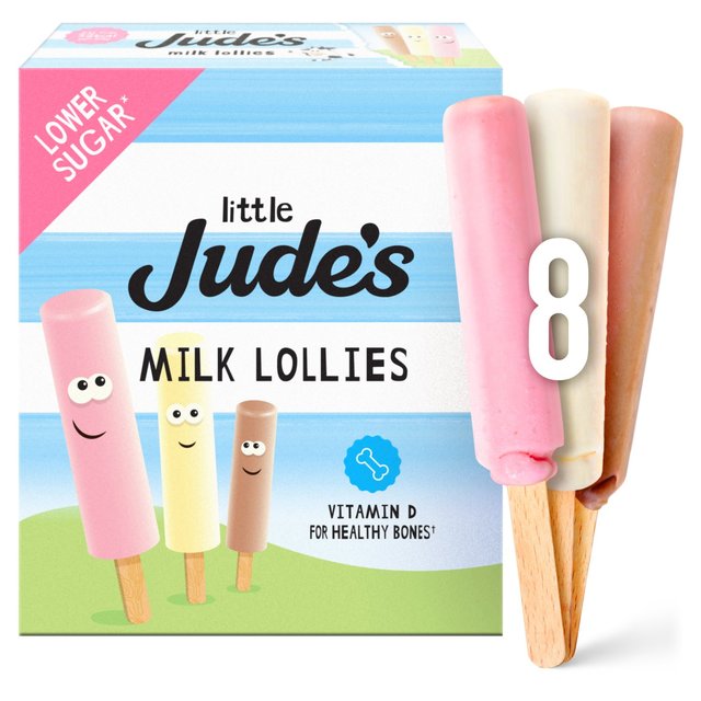 Little Jude's Milk Lollies   8 x 35ml GOODS M&S   