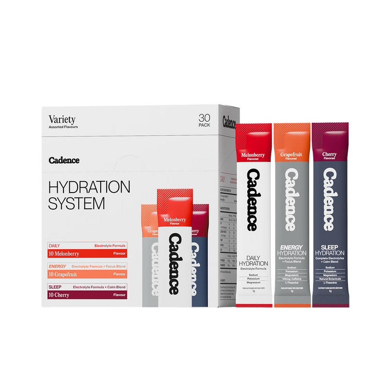 Cadence The Stack variety pack 30 sachets, UK version