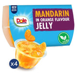 Dole Mandarins In Orange Jelly Pots Multipack   4 x 123g GOODS M&S   