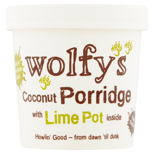 Wolfy's Coconut & Lime Porridge Pot   110g