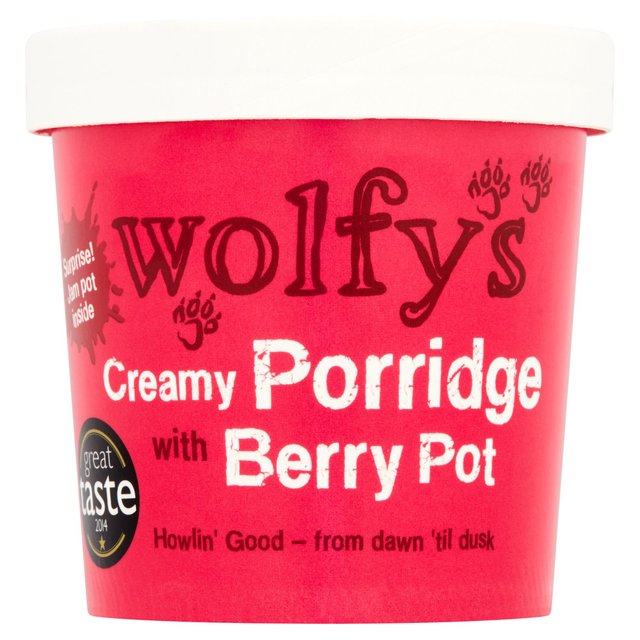 Wolfy's Porridge with Berry Pot   100g GOODS M&S   