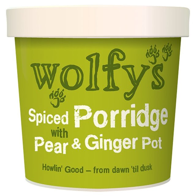 Wolfy's Spiced Porridge with Pear & Ginger Pot   102g