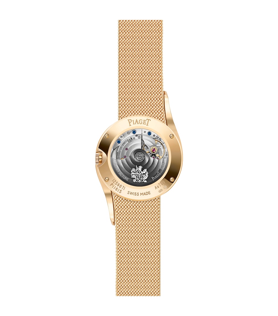 Piaget rose gold diamond watch 32mm, imported from the UK