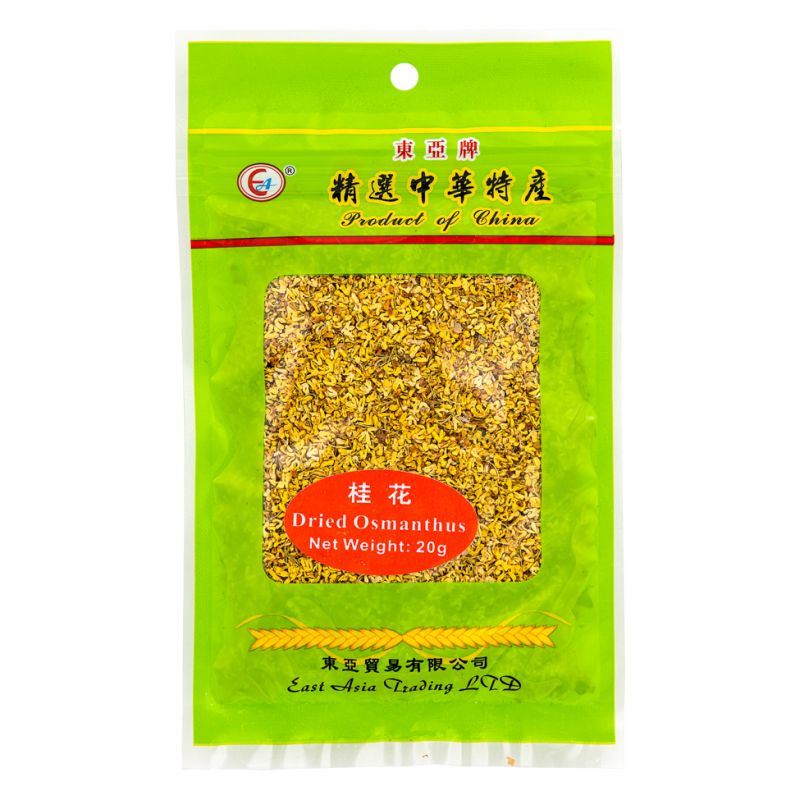 East Asia Brand dried osmanthus, UK version